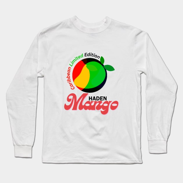 Caribbean Mango Logo Wear Long Sleeve T-Shirt by Hayden Mango Collective 
